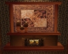 ~WT~ BrownWood Fireplace