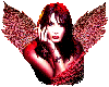 Blood Red Gothic Angel