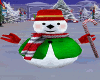 Animated bouncin snowman