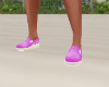 beach shoes purple