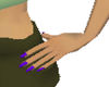 Dainty Hands Purple