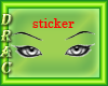 D| eyes sticker