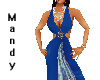 Ball Gown Blue
