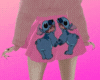 stitch Rok pink