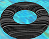 Gray Lines Swim Ring Tube
