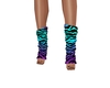 Leopard Rainbow Socks