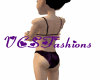 *VCS* Purple Silk Bikini