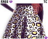 ® Tc.Cheetah Midi Skirt