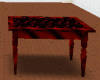 red/black display table