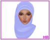 ☪ Pastel Hijab Cornflo
