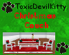 TDK! Christmas couch set