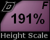 D► Scal Height*F*191%
