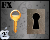 EDJ Gold Key & Keyhole
