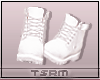 A^^ White Boot F