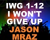 Jason Mraz - I Won't