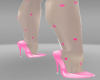 Pink shoes polkadot stoc