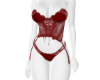Crimson Bustier Lace