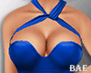 B| Elegant Blue Gown