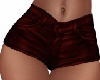Leather Shorts RLL-Red