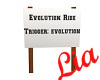 Evolution Sign