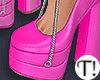 T! Chain Heels Pink