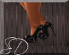 SD Silver Heart Heels