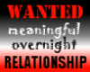 Relationship Wanted