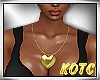 Gold Heart Necklace