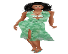 Teal Green Beach Dress