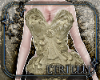 Baroque Corset Golden