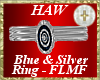 Blue & Silver Ring FLMF
