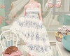tiered lace gown soap