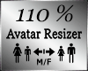 Avatar Scaler 110% M/F