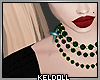 k! Emeralds & Gold Beads