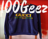 Blue Gucci Sweater
