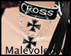 [M] Cross Pet Collar