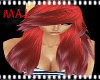 Maj! long red hair
