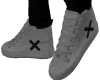 X Grey shoes