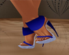 Denim blue heels