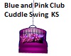 Blue and PInk Club Swing