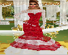 CAVALI RED/WITE GOWN