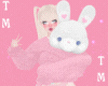 e Bunny Hug | Pink ~