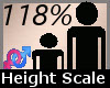 Height Scale 118% F
