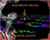RainbowSkull Floor Light