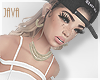 -J- Snapback Hair blk pl