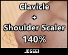 Clavicle + Shoulder 140%