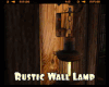 *Rustic Wall Lamp