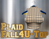 Fall4U-Plaid Top