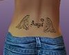 angel & wings tattoo