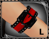 [MB]Belt Armband Red L